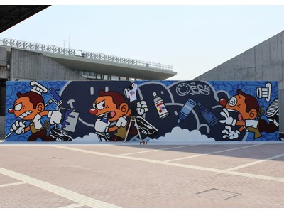ミューラル（壁画）でアート文化を育てる「HANASAKA MURAL」がヨドコウ桜スタジアムに誕生