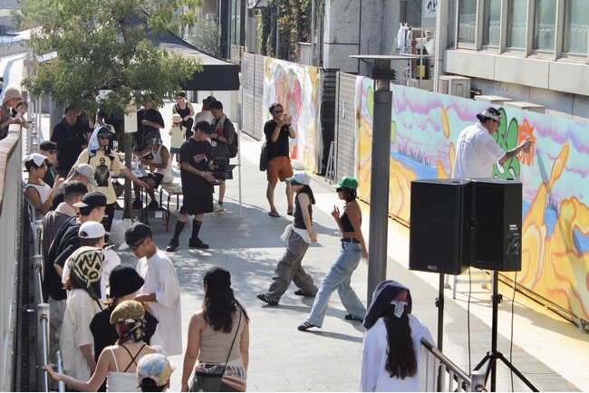 プレスリリース「道頓堀の真ん中でアートが踊る──「DOTONBORI STREET JAM」が描いた夏の一日【開催レポート】」のイメージ画像