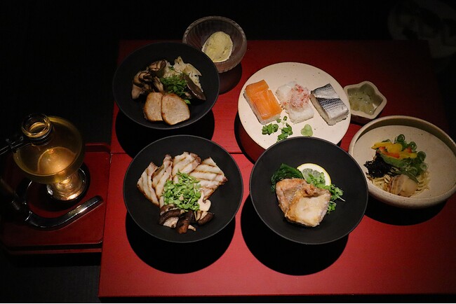 出汁の新しい世界を提案する【barrier(バリア)】、紅葉の金沢・ひがし茶屋街近くで“秋の恵みを味わう出汁コース”を提供