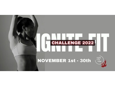 人気ヨガスタジオIGNITE YOGAが 「IGNITE FIT CHALLENGE 2022」を11月1日より開催！