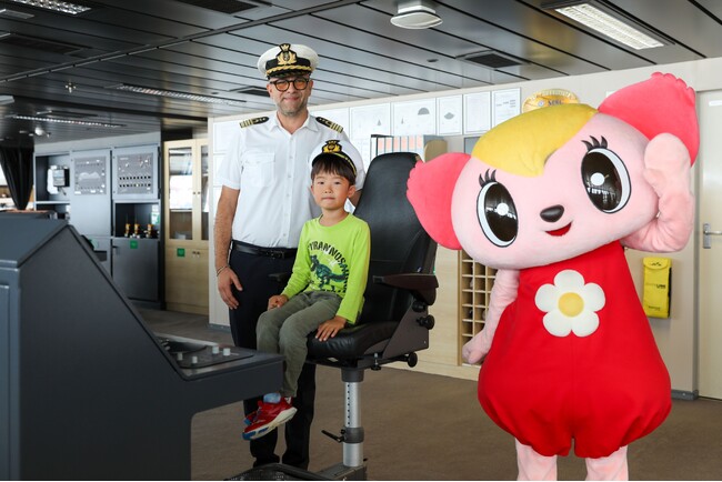 初公開！ 6歳の少年の夢に、豪華客船「MSCベリッシマ」の“聖域”が扉を開く