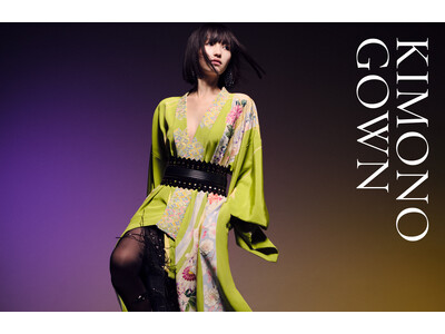 京友禅の千總 「KIMONO GOWN」を発表