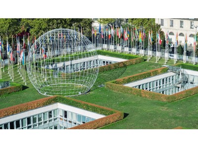 パリ・ユネスコ本部で開催『イサム・ノグチの平和の庭』複合イベントで、スマイルズが日本の食文化を紹介しました。