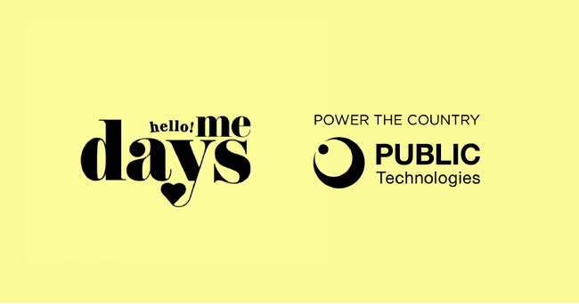 パブリックテクノロジーズ、クリエイティブディレクターFUMIYAが企画する体験型イベント「Hello! me Days」に協力企業として参画