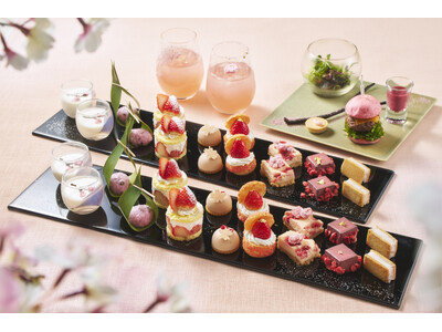 【ヒルトン沖縄北谷リゾート】『桜といちごのアフタヌーンティー』開催