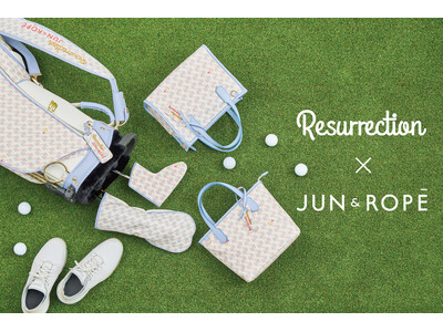 「Resurrection」と「JUN&ROPE」のコラボレーションアイテムが12月9日より発売。11月15日から先行予約開始！