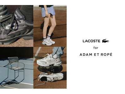 LACOSTE人気スニーカーの限定カラーを、ADAM ET ROPE'が独占販売！1月17日(金)より予約受付を開始。