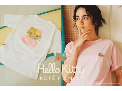 「ROPE' PICNIC×HELLO KITTY」初のコラボレーション!リゾートムード漂う日焼け「ハロ...
