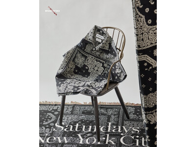 Saturdays NYCがMIYAGIHIDETAKAとの初のコラボレーションアイテムを7月4日(金)...