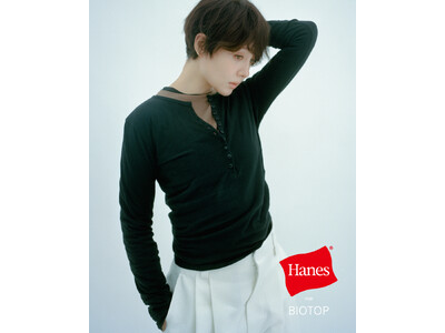 Hanes for BIOTOP（WOMEN）25AWが2025年10月10日(金)に発売開始