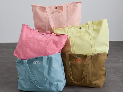 L.L.Bean for SALON、春を運ぶ限定グローサリー・トート発売