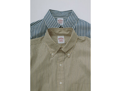 Brooks BrothersとADAM ET ROPE'のコラボレーションが登場！アメリカンクラシックの伝統に、モードな感性を重ねた別注シャツを制作。