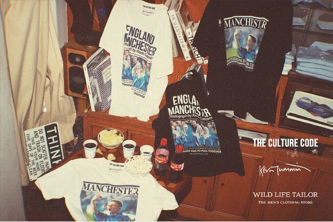 WILD LIFE TAILORよりトリプルコラボレーションアイテムが登場！THE CULTURE CODE × Kevin Cumminsとタッグを組みこの夏着たい2柄のTシャツを制作