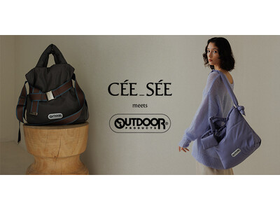 「CEE_SEE」meets「OUTDOOR PRODUCTS」ZOZOTOWN 限定コラボバッグが登場