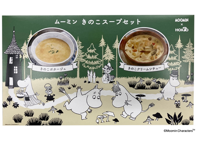 MOOMIN×HOKTO 「ムーミン きのこスープセット」新発売！～ ムーミン谷の仲間をイメージしたスー...