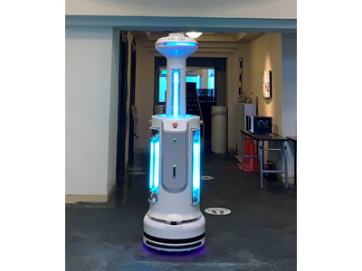 完全自律走行の自動除菌ロボット「R-Paca（アールパカ）」大阪府内のホテルと連携して実証実験を実施～除菌業務が必要な実際の現場で、正常な自律除菌動作を確認～