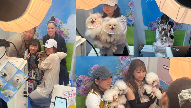 プレスリリース「愛犬・愛猫と"一緒に"撮れるセルフ写真館、「インターペット大阪2026」に出展。一般公開2日間で行列が絶えず183名が体験」のイメージ画像