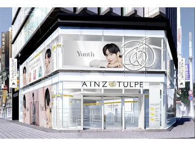 昨年大反響の特設コーナーが再登場！「BTS・Vさん」大型ビジュアルが店舗をジャック　Yunth期間限定特設コーナー 3月24日よりアインズ＆トルペ新宿東口店で開催