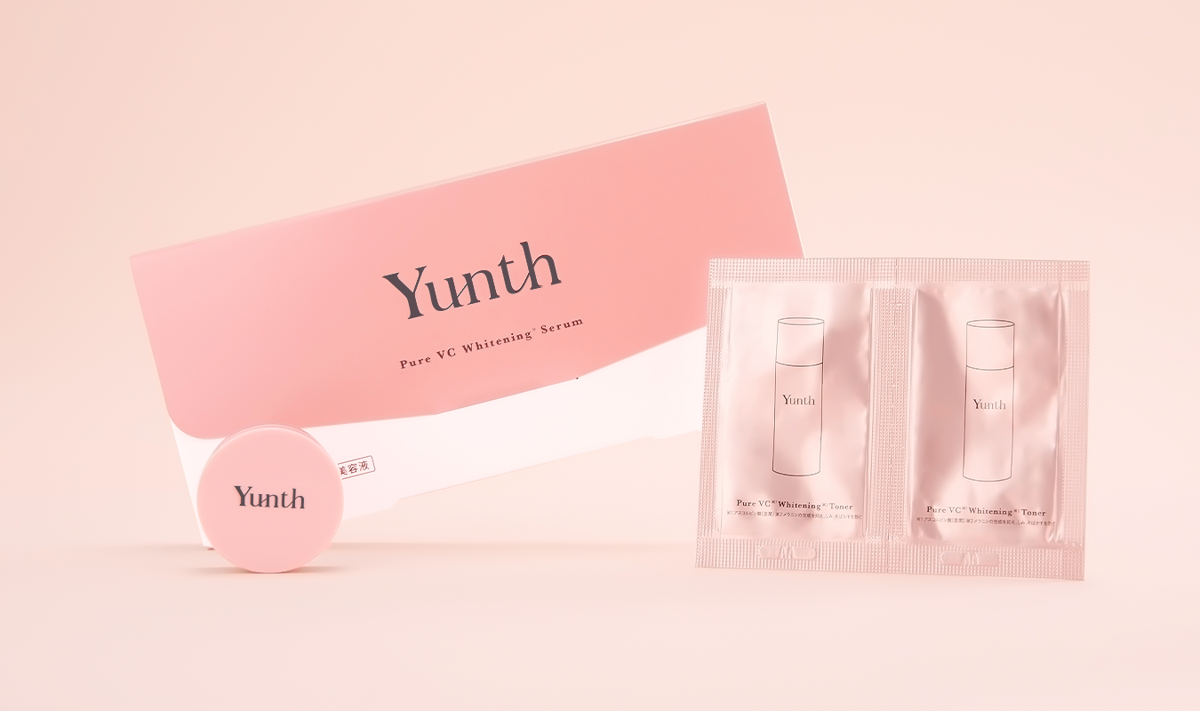 【数量限定】Yunthの生ビタミンCで贅沢スキンケア！ベスコス多数受賞「生VC美白美容液」に、化粧水・クリームをセットにした『Yunth 生VCパーフェクトセット』2024年9月13日新発売