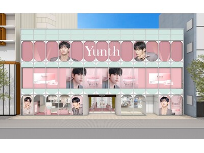 @cosme TOKYOにBTS・Vさんの巨大ビジュアルが登場！「Yunth」ポップアップストアを12月10日から期間限定で開催