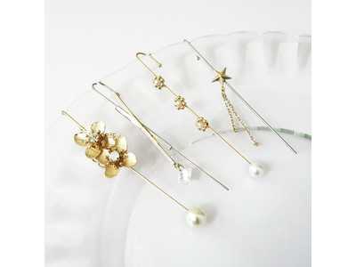 人気沸騰中のデザインフックピアスの新作が「PARTS CLUB online」に本日入荷、作り方もご紹介