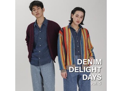 JOHNBULLのデニムコレクション DENIM DELIGHT DAYS（デニム デライト デイズ）第5弾 2023年9月1日（金）より発売