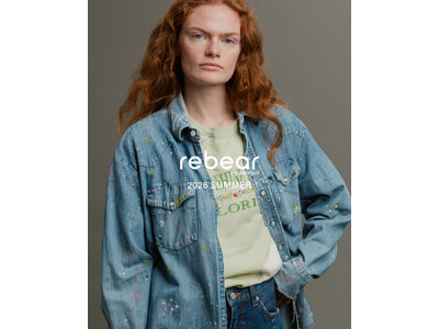 JOHNBULLのアップサイクルプロジェクト rebear by Johnbull（リベア バイ ジョンブル）2026年夏コレクションのLOOKBOOKが公開