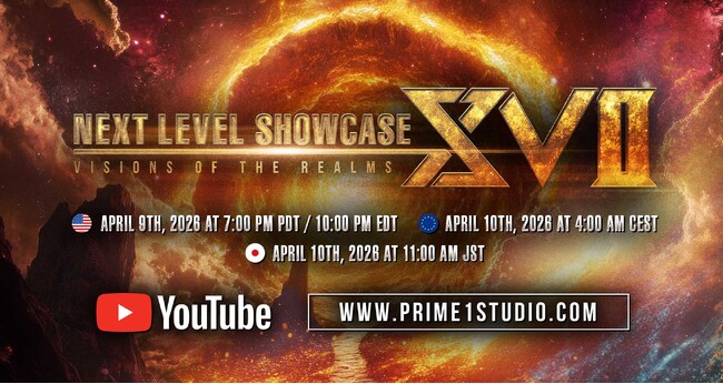 プレスリリース「NEXT LEVEL SHOWCASE XVII: VISIONS OF THE REALMS 放送のお知らせ」のイメージ画像