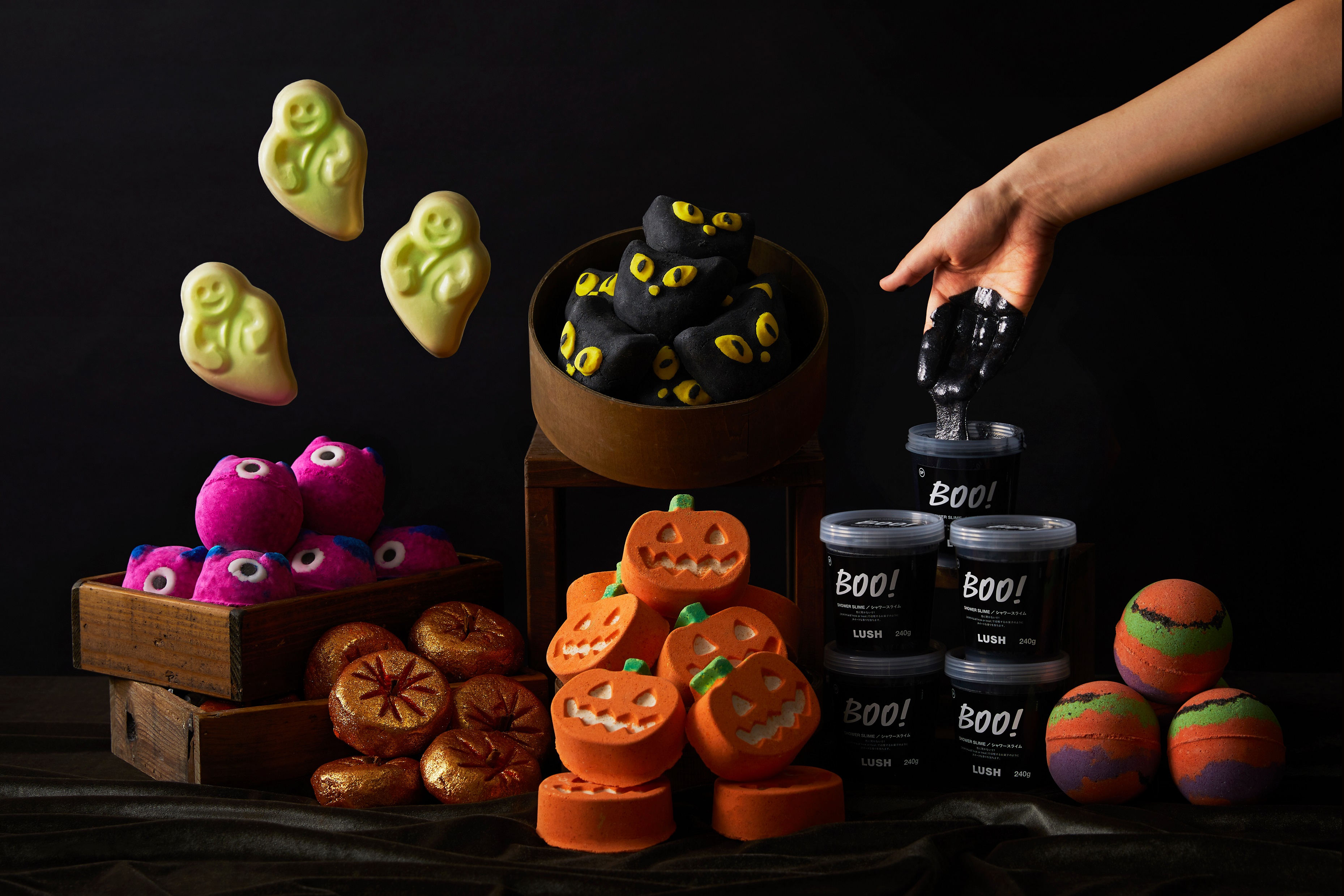 【ハロウィン限定アイテム】2019年9月13日（金）より販売開始　バスタイムで妖しさ漂うハロウィンパーティを