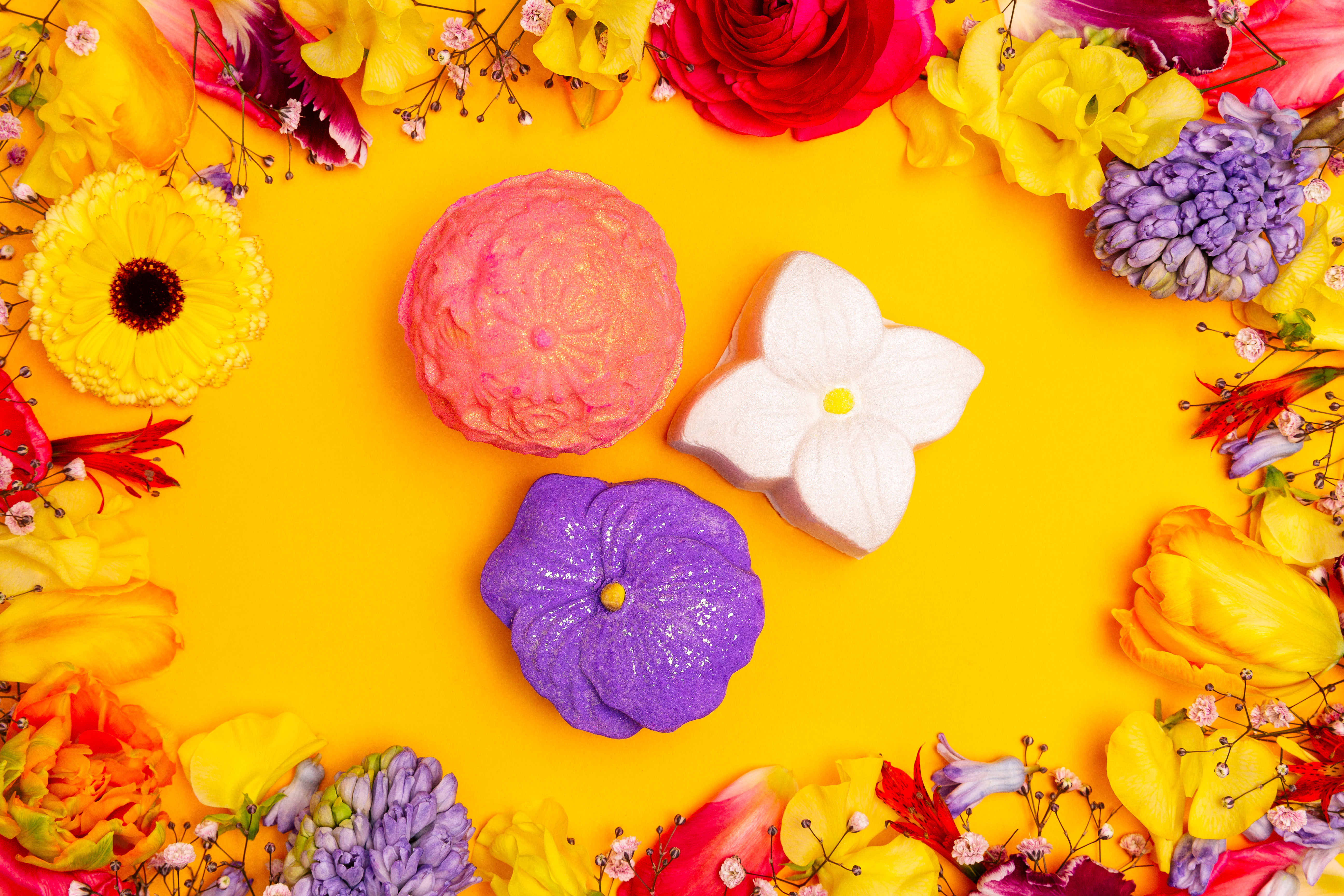 英国発ナチュラルコスメブランドLUSH　2月3日（水）よりおうち時間がぽかぽか春気分に包まれるフローラルなスプリングコレクションが販売開始