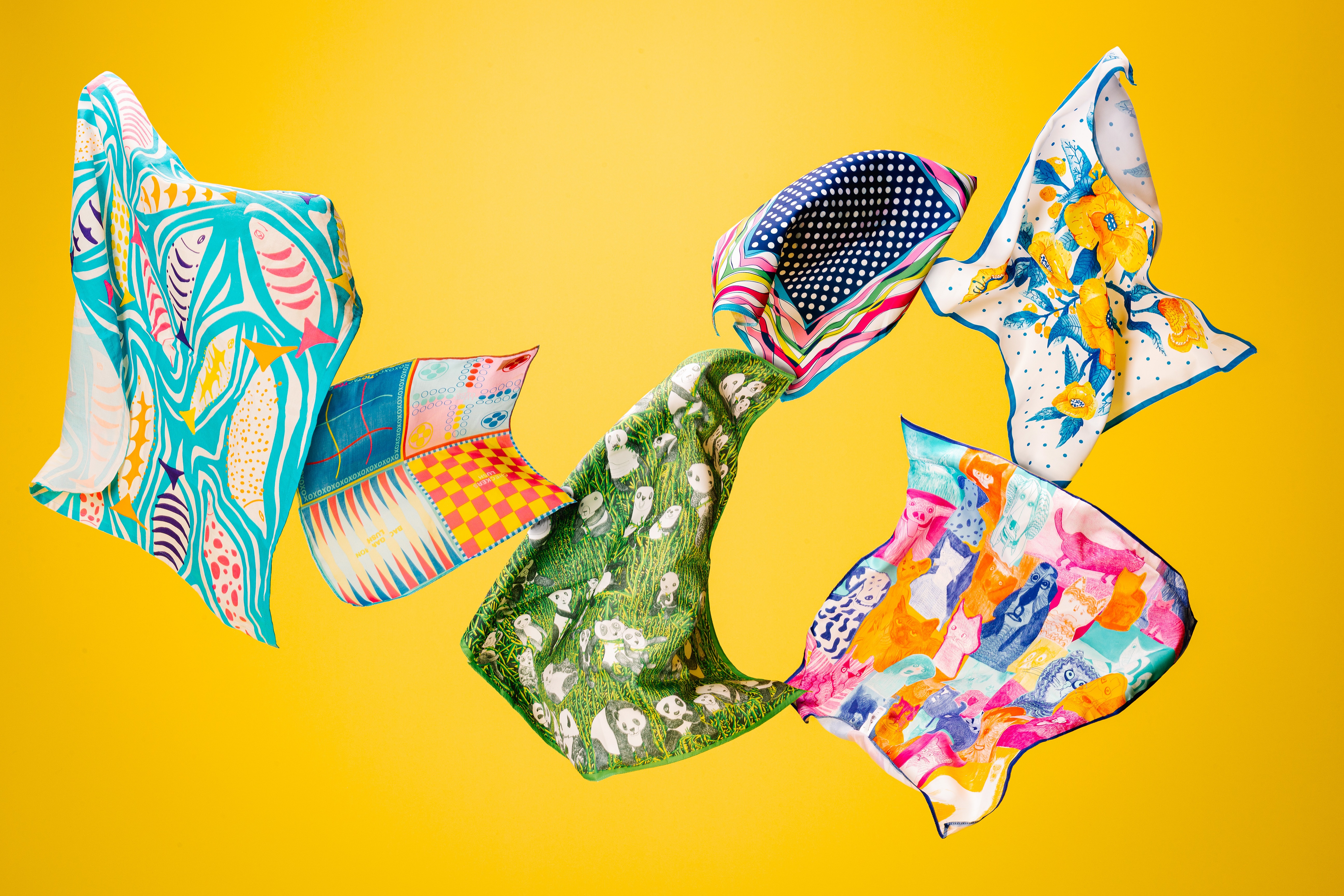 使い方は無限大！ラッシュオリジナル風呂敷アイテム「Knot Wrap（ノットラップ）」全6種の新作が2021年2月26日（金）から発売