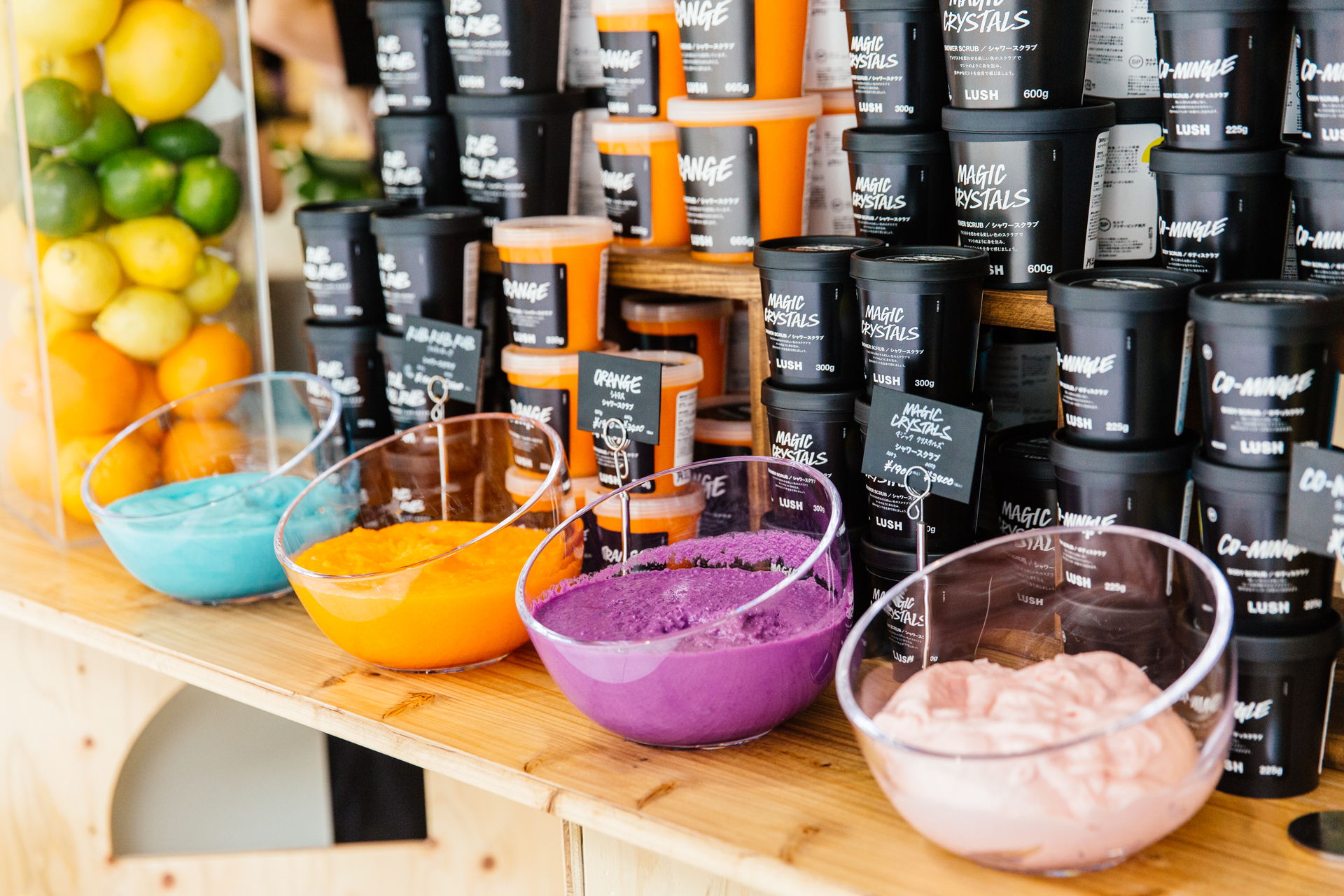 自分のお肌に合うスクラブに出会える『スクラブスタンド』LUSH全国76店舗で7月11日（月）よりスタート