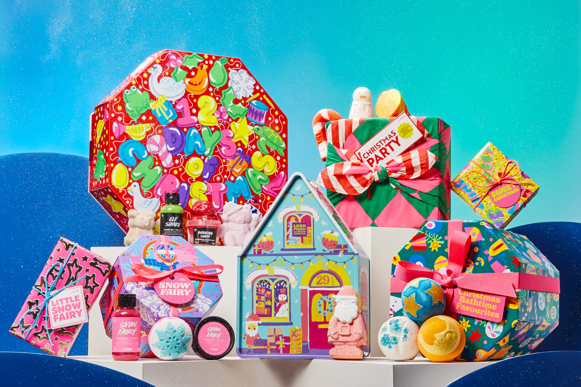 ナチュラルコスメブランドLUSHのクリスマス限定ギフト、優しさや温もりを感じられる全36種を10月7日（金）より発売