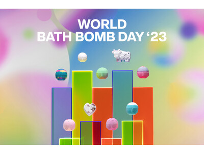バスボムの産みの親であるラッシュがバスボムの誕生をお祝い！4月27日（木）世界バスボムデーに新バスボム全6種を新宿店で先行発売