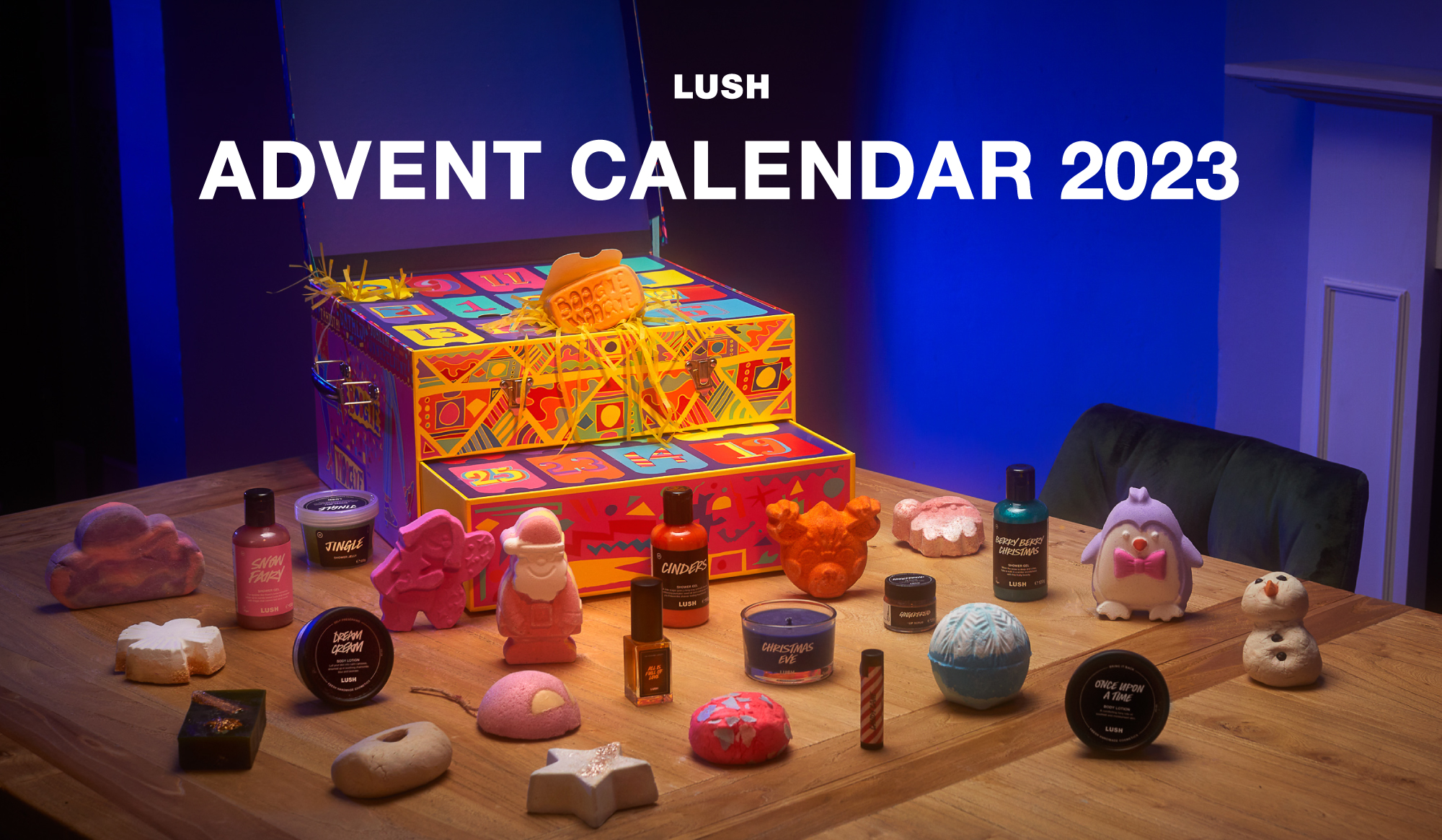 ナチュラルコスメブランドLUSHによる、全商品がヴィーガンのアドベントカレンダー全2種を9月6日（水）より発売