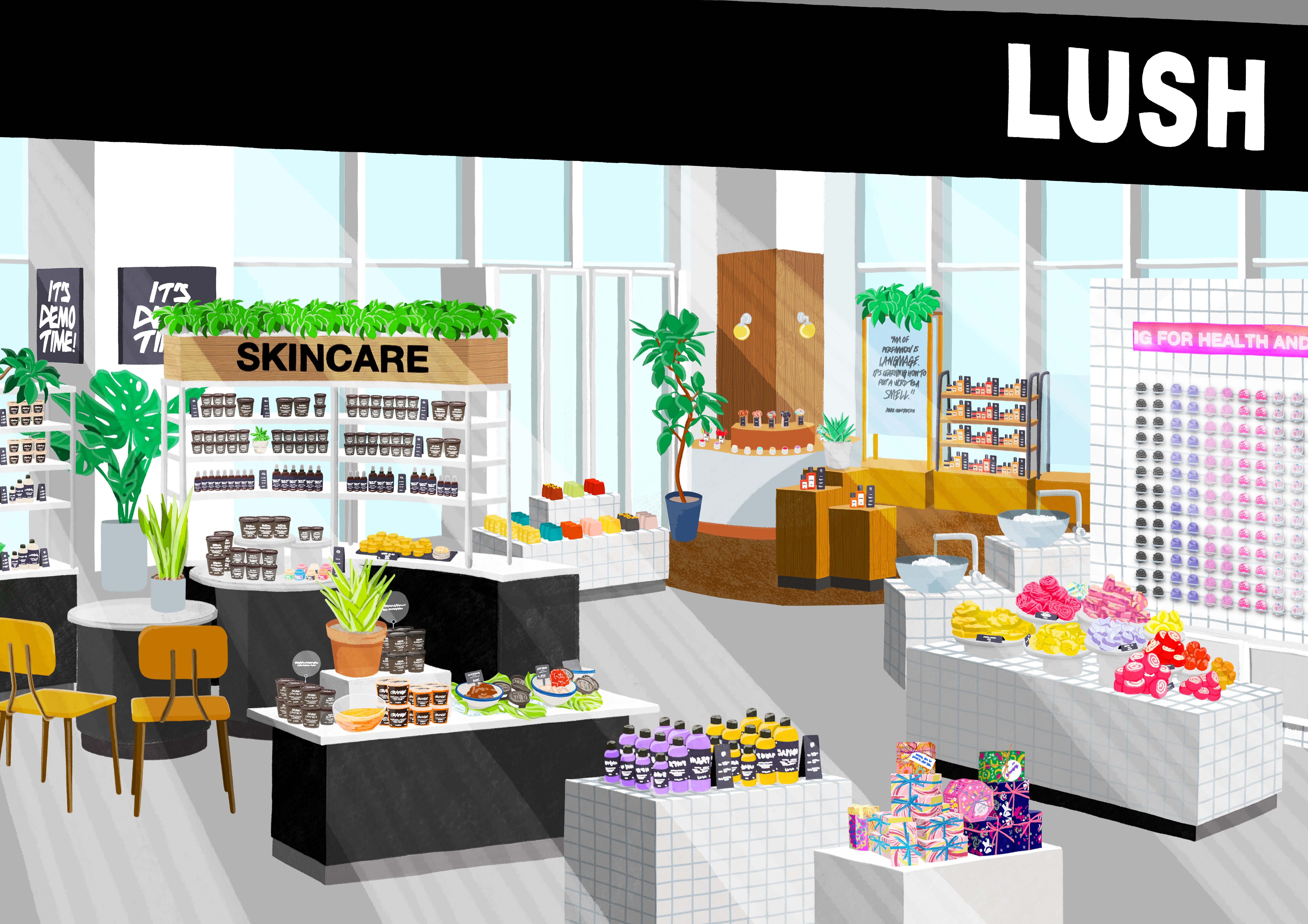 英国発のナチュラルコスメブランドLUSHが札幌に北日本最大の路面店、『LUSH moyuk札幌店』を2023年12月8日（金）にオープン