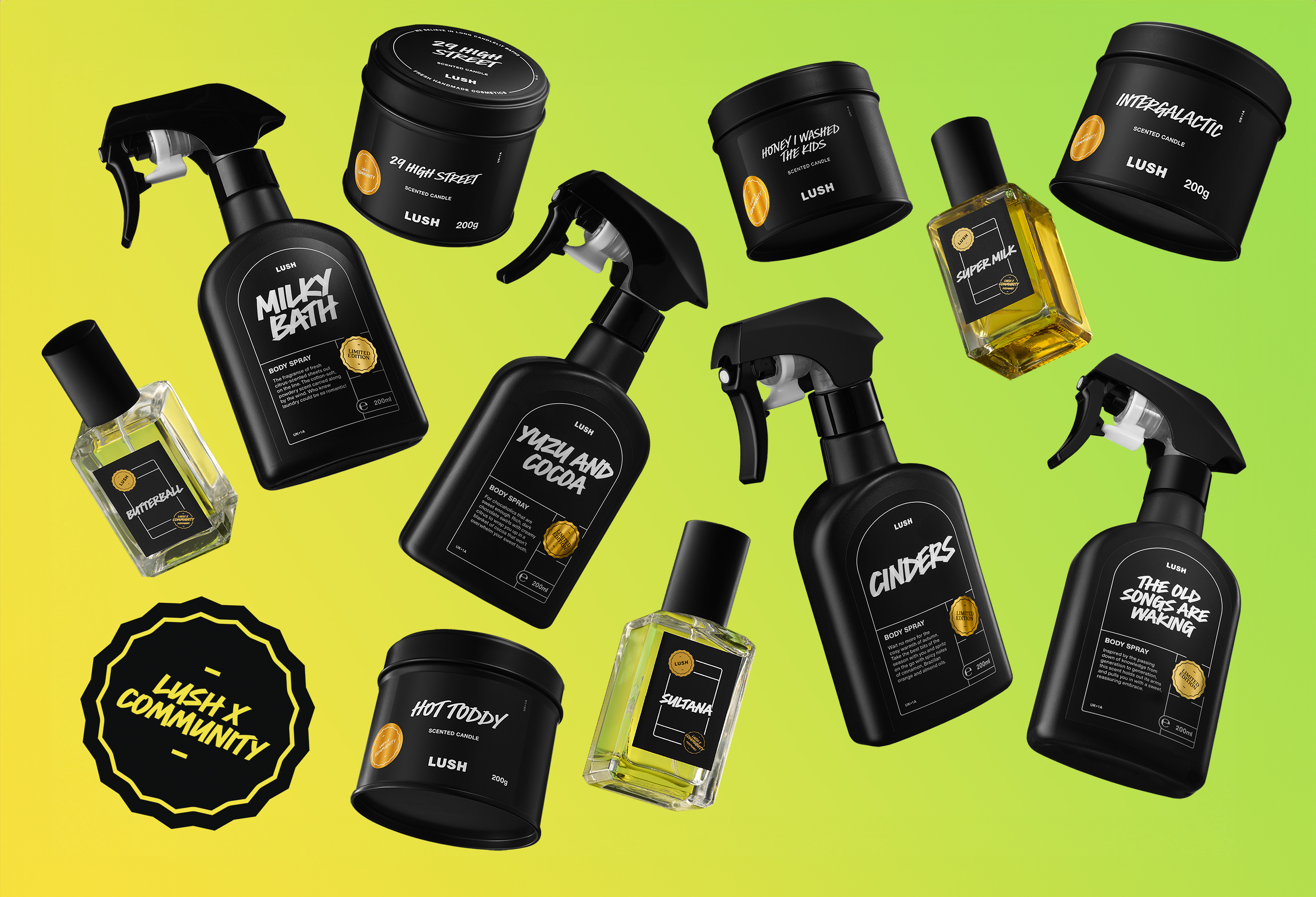 記憶に残る甘い香りで大人気！世界中で46秒に1個売れているヘアミスト『スーパーミルキー ヘアプライマー』がパフュームになって登場。