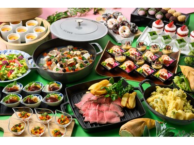 ３/20(金・祝)～ 奈良ロイヤルホテルで春の50種ディナーバイキング開催｜奈良地酒も飲み放題