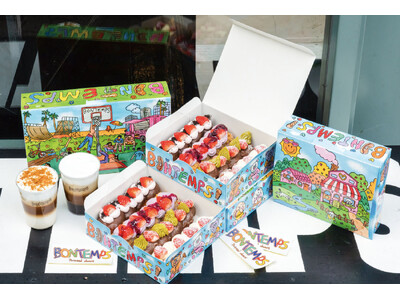 絶品韓国ドーナツが人気沸騰中！『BONTENPS』でストロベリーフェア開催！
