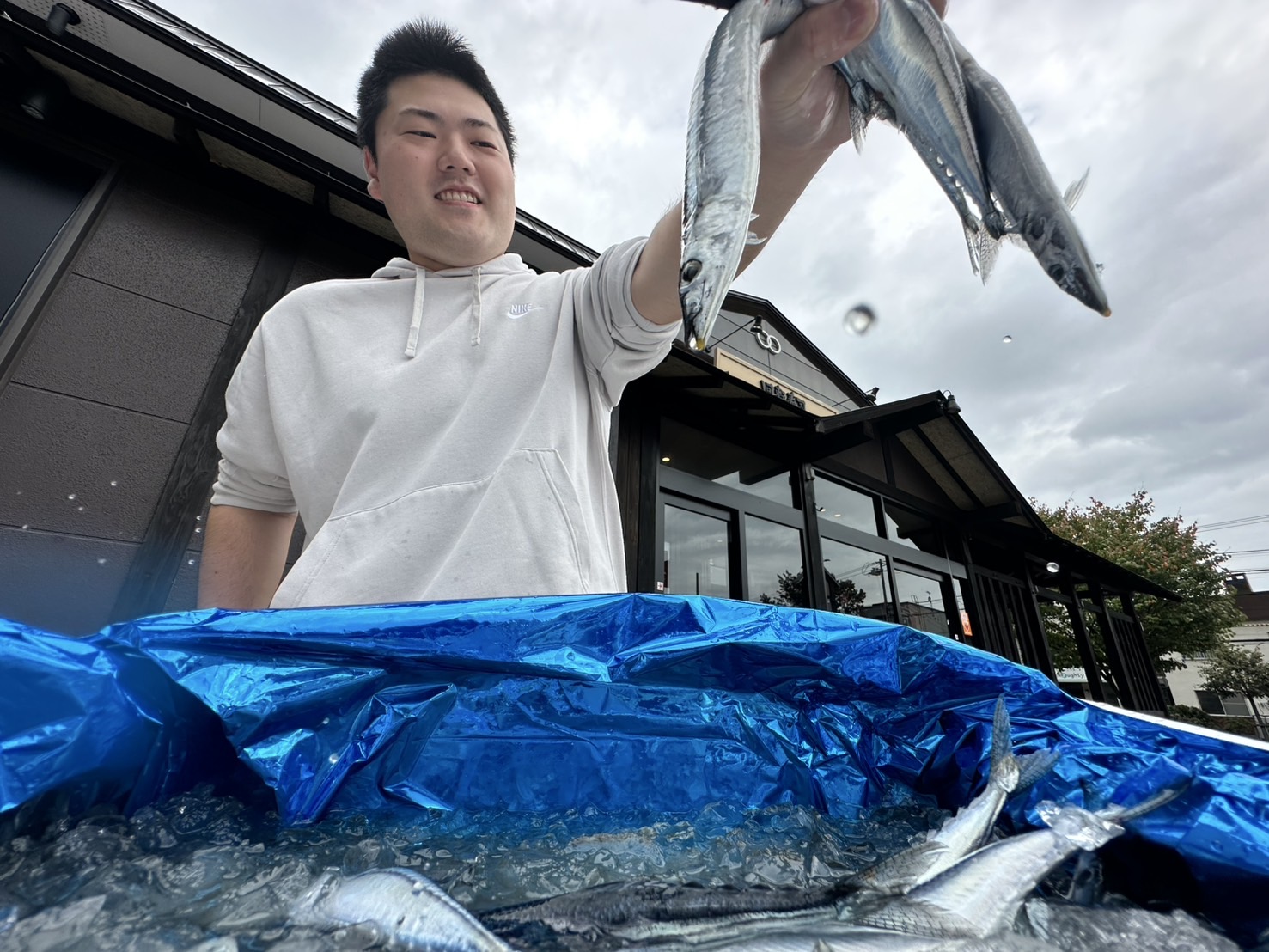 ～根室産さんま掴み取り～回転寿司根室花まる南25条店24周年記念企画開催！