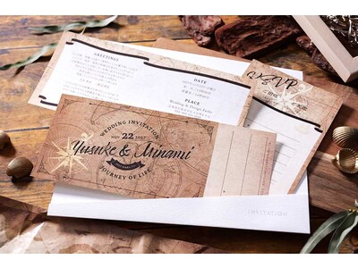 「好き＆想い」をテーマにした《結婚式招待状》が続々新登場！