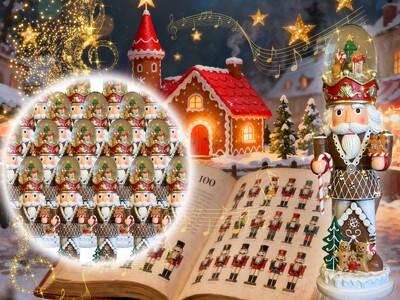 光る“くるみ割り人形スノードーム”200体が一堂に並ぶフォトスポットを一夜限定公開｜12/9(火) 東京...