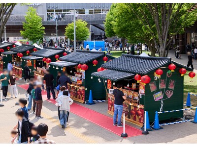 【特許出願中】独自の組立構造で設営効率を向上、台湾・九份を再現した「台湾ヒュッテ」登場～短時間組立と高い...