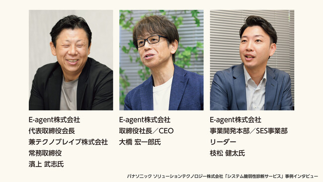 パナソニック基準の厳格なセキュリティ診断で事業を守るーE-agent様へ「脆弱性診断サービス」を提供