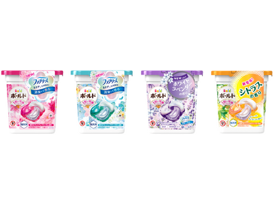『ボールド』が『ファブリーズ』と『レノアハピネス』と共同開発で消臭と香りを“いいとこドリ”！