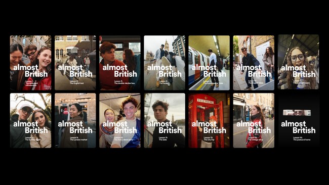 海外留学EF、リアリティショーさながらの留学ドキュメンタリー公式インスタグラム限定オリジナルシリーズ「Almost British」を公開