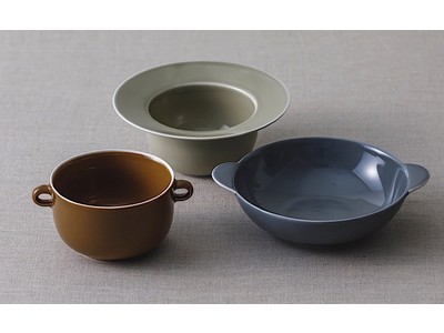 Soup Stock Tokyoがyumiko iihoshi porcelainとともに、「utsuwa no trio」をつくりました