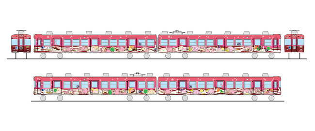 香川県でヤドン尽くしの旅を！！うどん県×ヤドン×ことでんのコラボ企画“ヤドンの電車”「うどん県×ヤドン号」運行開始決定！