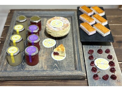 メゾンジブレー 江森宏之シェフによる新作メニューを発表する試食会で、青森県産スチューベン、ゼネラル・レク...