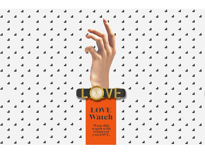 【LITA（リタ）】LOVE watch -あなたの好きと、一緒につけよう- をコンセプトにした腕時計